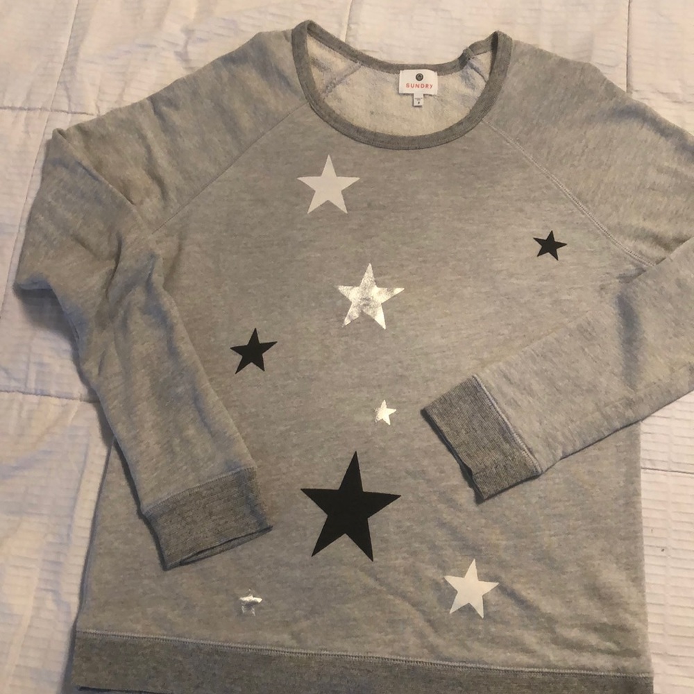 Sundry star print sweatshirt